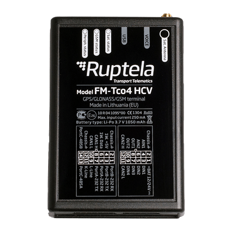 Ruptela FM-Tco4 HCV